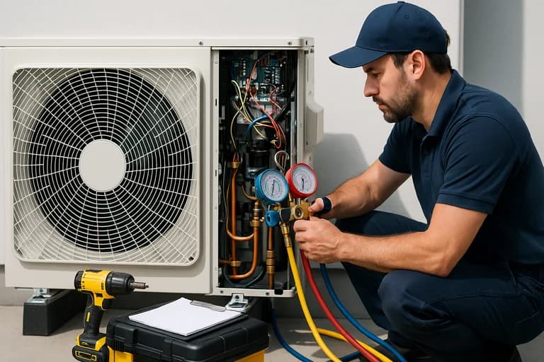 Projet : Maintenance annuelle de pompe à chaleur (Résidence – Dudelange)