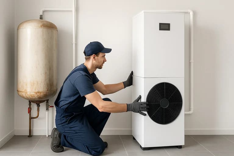 Remplacement de votre ancien système de chauffage