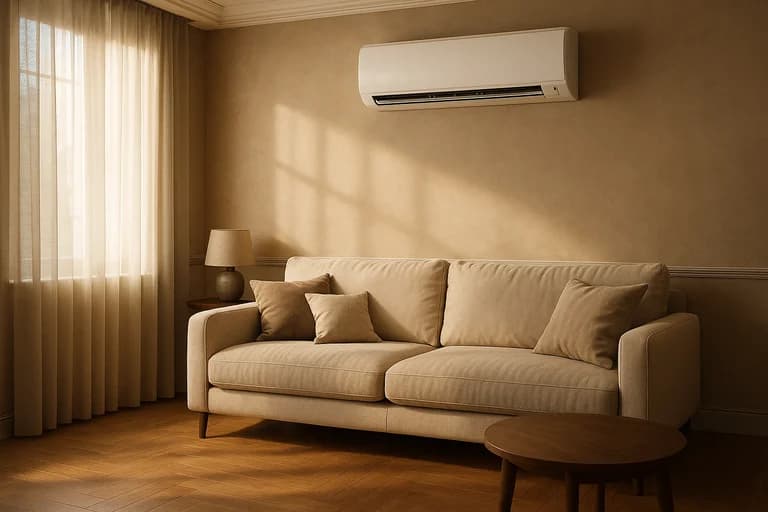 Installation de climatisation